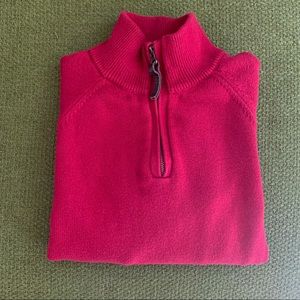 Boys Crewcuts half zip red sweater - size 10 - J. Crew - great for holidays!
